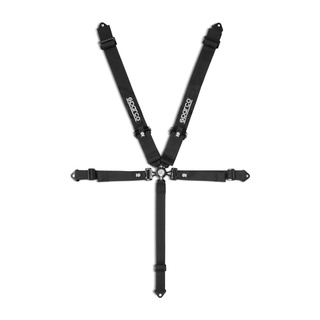 Sparco CLUB H-4R 5-points Safety Harness black