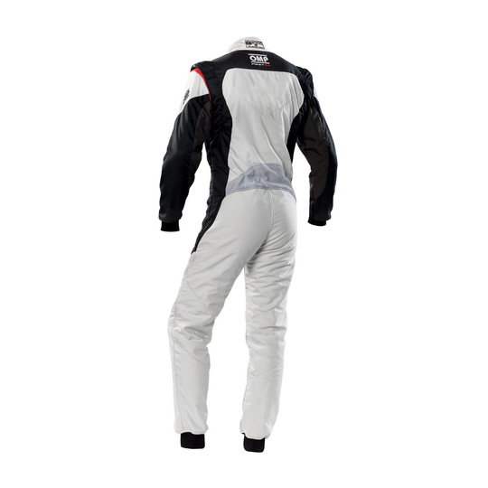 OMP FIRST-EVO MY20 Racing Suit Silver (FIA homologation)