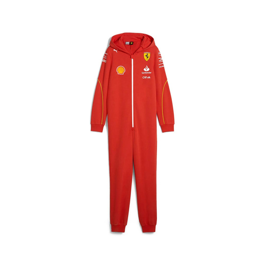 2024 Ferrari F1 Kids Team Hooded Jumpsuit