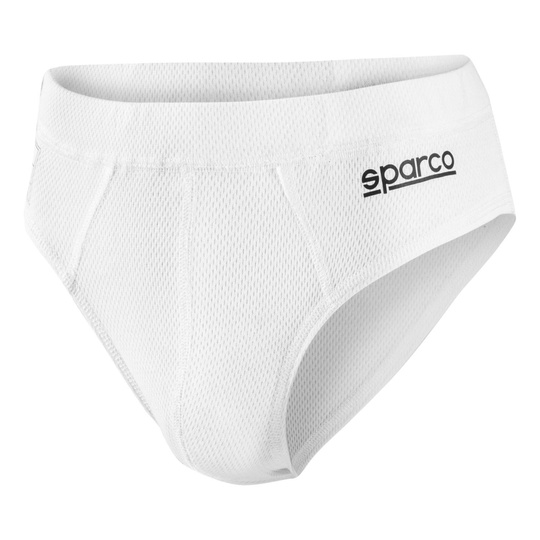 Sparco mens race slips white (FIA)