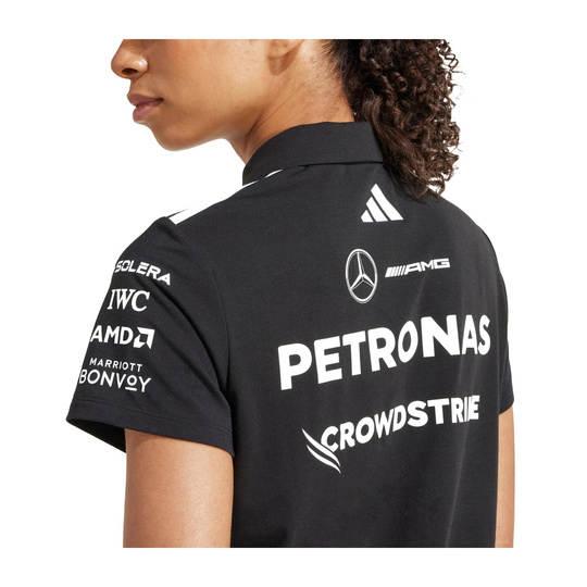2025 Mercedes AMG F1 Ladies Team Polo shirt black