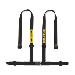 Sabelt 2" 4-Point Harness Black (ECE) Bolt-On