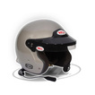 Bell MAG Rally Hans Open Face Helmet Silver (FIA)