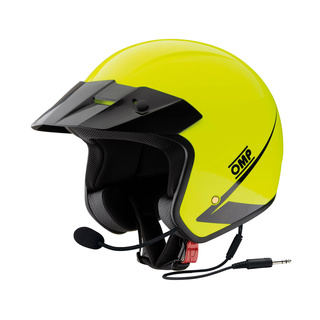 OMP STAR-J MY24 Open Face Helmet Yellow