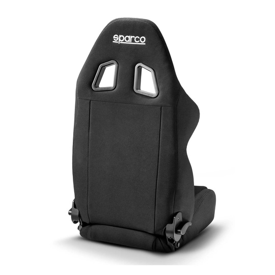 Sparco R500 TORINO Car Seat black