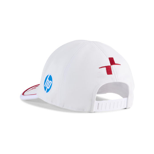 2025 Scuderia Ferrari F1 Leclerc White Team Baseball Cap