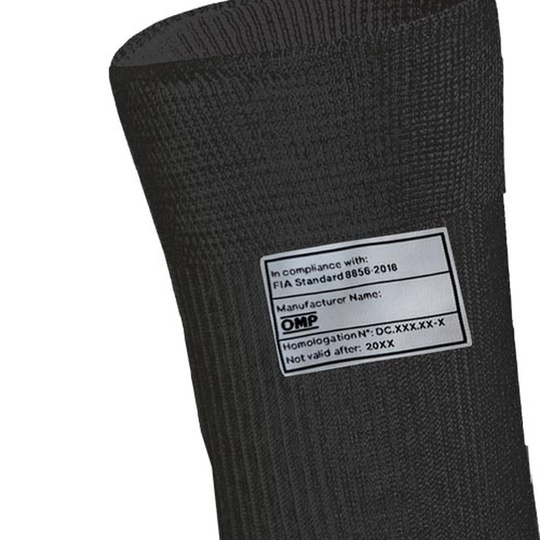OMP Socks Black (FIA)