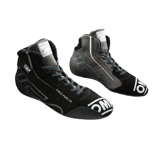 OMP Tecnica MY25 Racing Shoes Black (FIA)