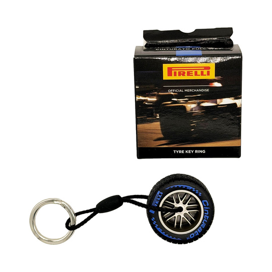 Pirelli 2026 Tyre Collection Keyring Blue