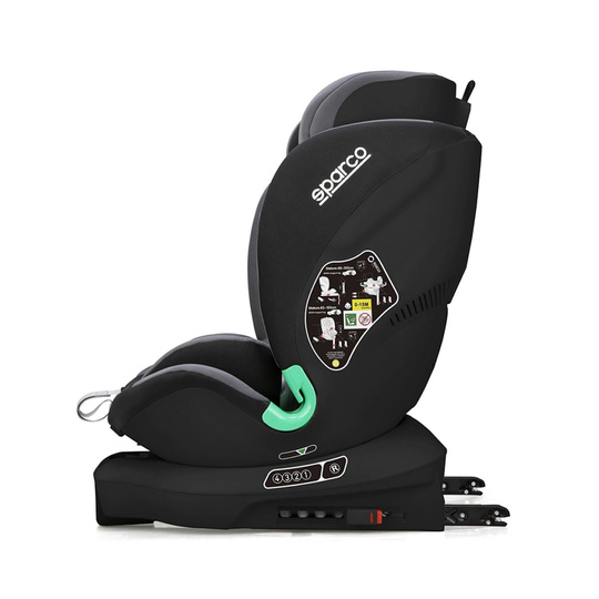 Sparco SK6000I Evo 2 Child Seat Grey