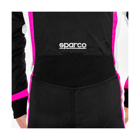 Sparco Kerb MY20 Kids Karting Suit Black/Pink (CIK)