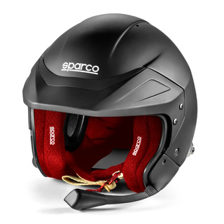 Sparco Flux RJ-i Helmet Black/Red (FIA)