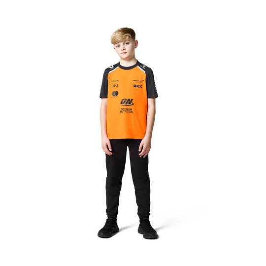 2025 McLaren F1 Kids Set Up Team T-Shirt orange