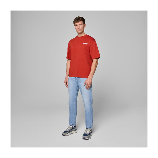 2025 Formula 1 Men's Heritage Logo Red T-shirt