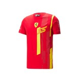  Ferrari F1 Mens Sainz SE T-shirt Red