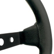 OMP Corsica Steering Wheel Black/Yellow Leather