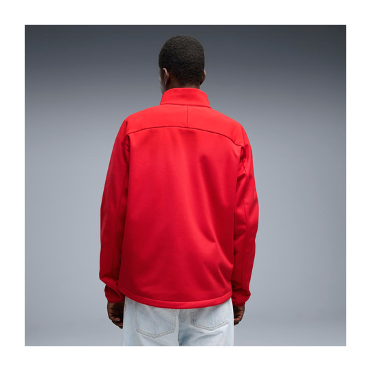 2026 Scuderia Ferrari F1 Mens Logo Softshell Jacket red