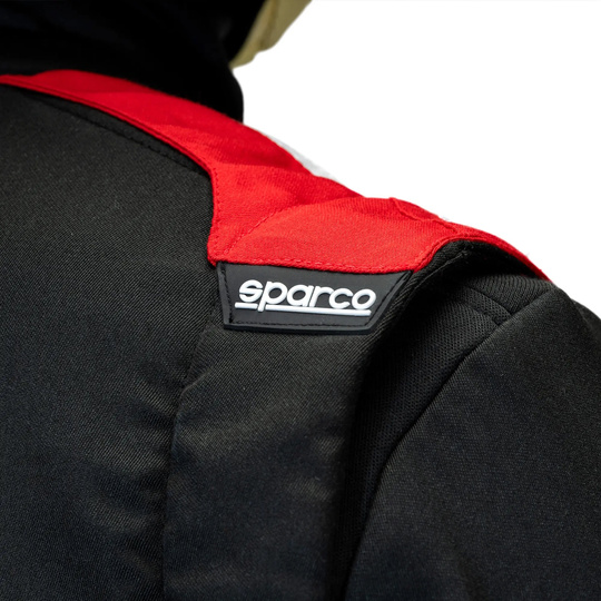 Sparco Sprint Advanced Race Suit Black/Red (FIA)