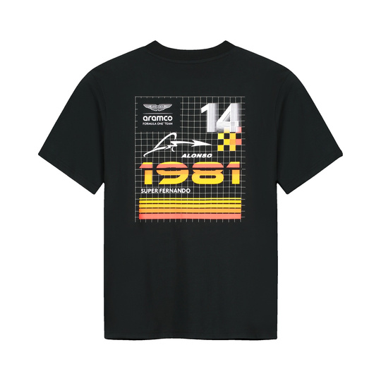 2026 Aston Martin F1 Fernando Alonso Barcelona T-shirt