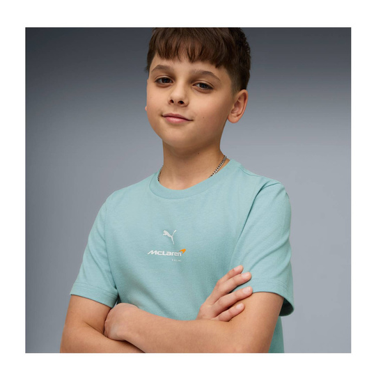 2026 McLaren F1 Kids Small Logo T-Shirt blue