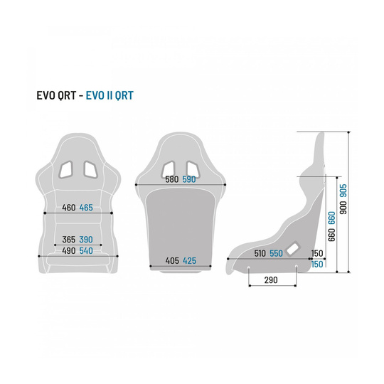 Sparco EVO QRT X MY22 Racing Seat (FIA)