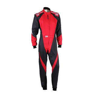 OMP KS-3X 8877-2022 Karting Suit black-red