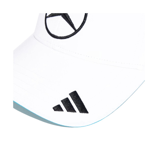 2025 Mercedes AMG F1 Mens Russell Baseball Cap white