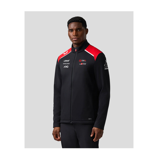 2026 Haas F1 Mens Team Softshell Jacket