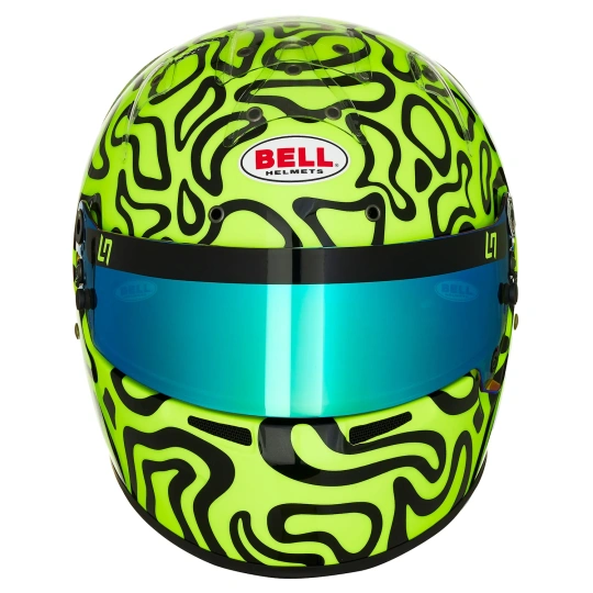 Bell KC7-CMR Full Face Kart Helmet White