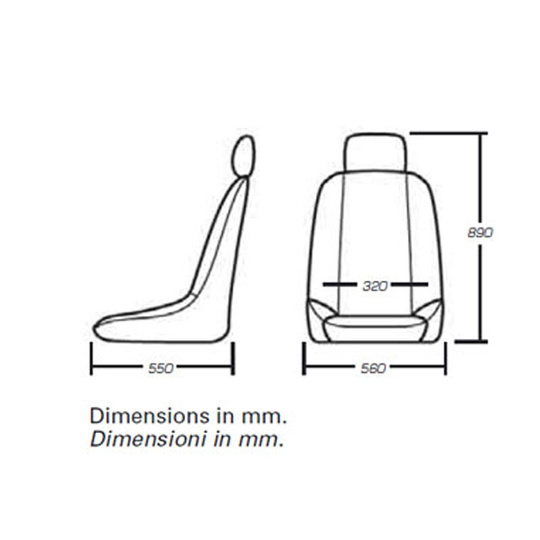 OMP CLASSIC Vintage Car Seat