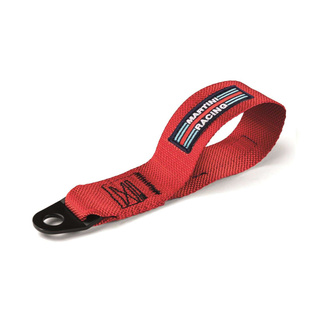 Sparco FIA Martini Racing Tow Strap red