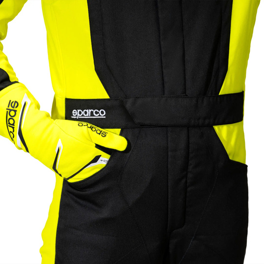 Sparco Sprint Advanced Race Suit Black/Yellow (FIA)