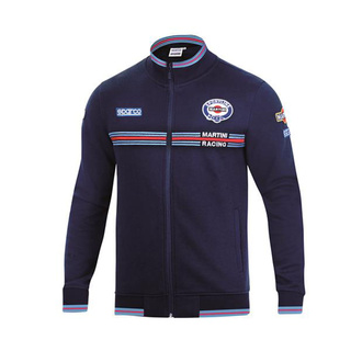 Sparco Martini Racing Zip Sweatshirt Navy Blue