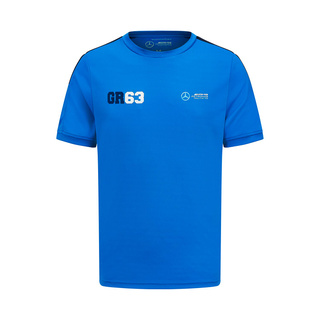  Mercedes Germany AMG F1 Mens George Russell Sports T-shirt