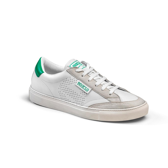 Sparco S-Time Racing Shoes White/Green