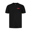 2025 Formula 1 Men's Small Logo T-shirt Black