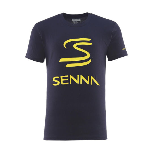 2025 Ayrton Senna F1 Mens Legacy Logo T-Shirt