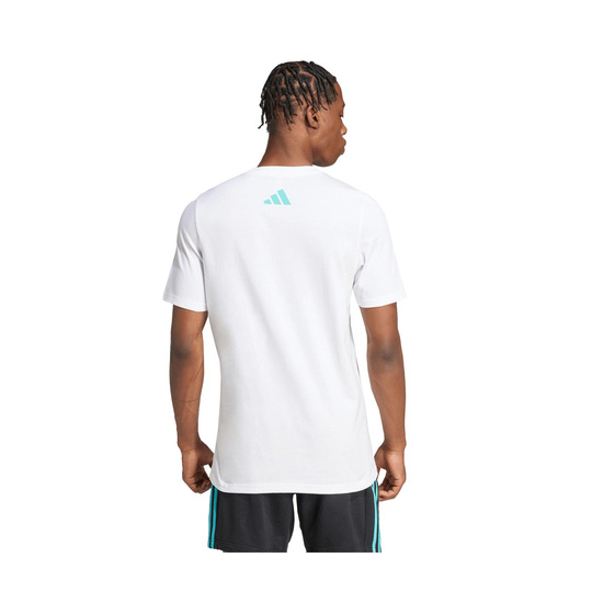 2025 Mercedes AMG F1 Mens Logo T-shirt white