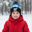 Rajd Barbórka Kids Pom-Pom Beanie