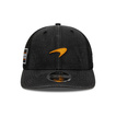 2025 McLaren F1 Mens Washed Baseball Cap black