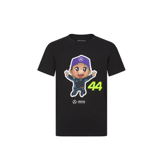 2024 Mercedes AMG F1 Children's Caricature Graphic LH T-shirt