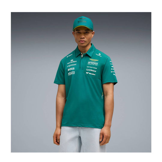 2026 Aston Martin F1 Team Polo Shirt