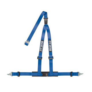 Sparco Club H-3M Dual 3-Point Harness Blue (ECE)