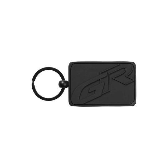Toyota Gazoo Racing GR Logo Keyring Black