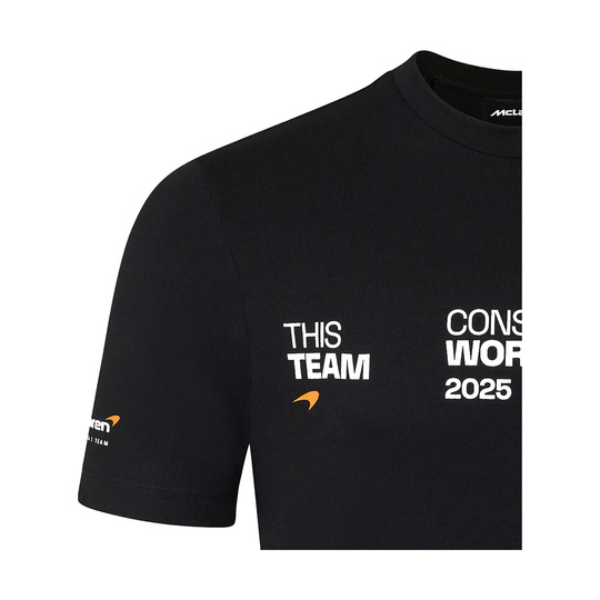 2025 McLaren F1 Mens Constructor Champions T-Shirt