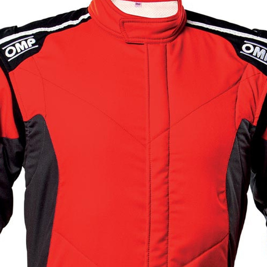 OMP Tecnica Hybrid Race Suit Red (FIA)