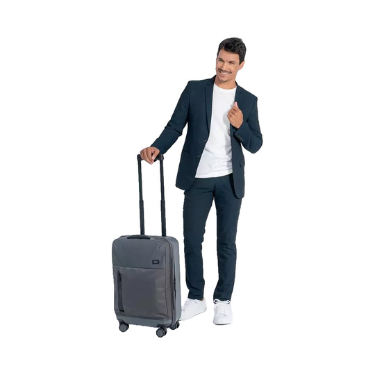 Ogio Pace Pro Hybrid Carryon Suitcase Grey Pin