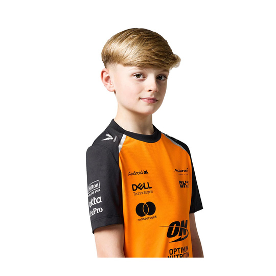 2025 McLaren F1 Kids Set Up Team T-Shirt orange