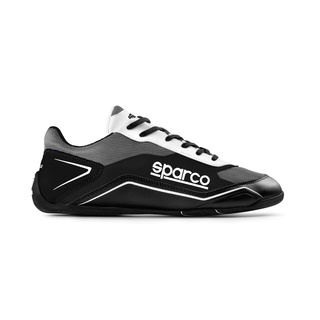 Sparco S-Pole Racing Shoes Black/White