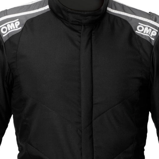 OMP ONE EVO AIR Race Suit Black/Grey (FIA)